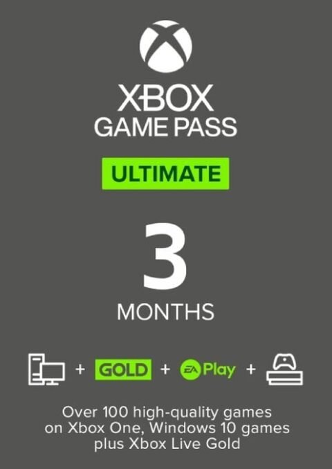 3 MONTH XBOX GAME PASS ULTIMATE XBOX/PC - KEY (GLOBAL)