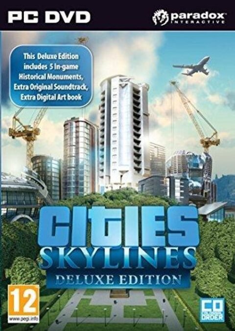 CITIES SKYLINES DELUXE EDITION - KEY PC STEAM (GLOBAL)
