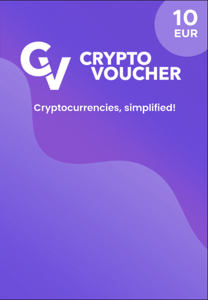 CRYPTO VOUCHER GIFT CARD 10 EUR - KEY (EUROPE)