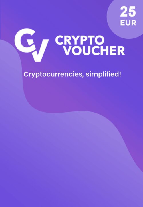 CRYPTO VOUCHER GIFT CARD 25 EUR - KEY (EUROPE)