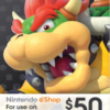 NINTENDO  ESHOP CARD USD - NINTENDO SWITCH/3DS/WIIU - KEY (USA)