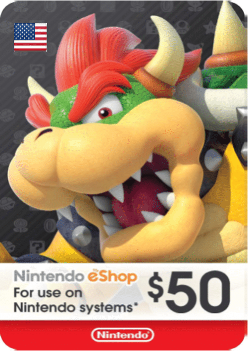 NINTENDO  ESHOP CARD USD - NINTENDO SWITCH/3DS/WIIU - KEY (USA)
