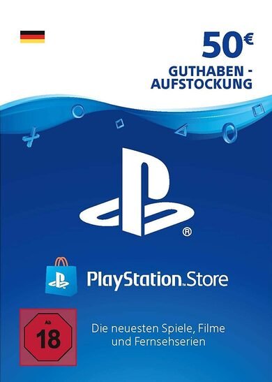 50 € EUR PLAYSTATION NETWORK STORE CARD - CLÉ (DE)
