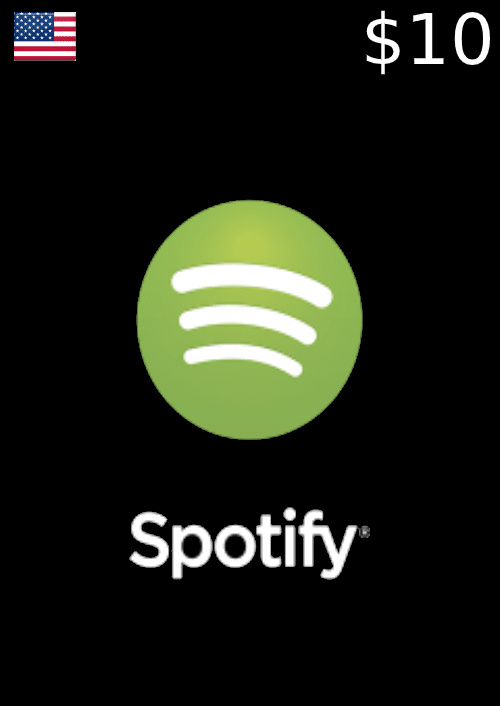  SPOTIFY GESCHENKKARTE - SCHLÜSSEL (US)