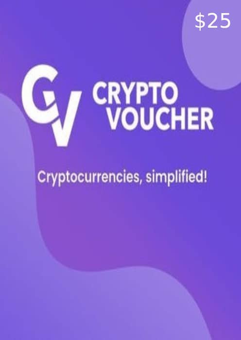 CRYPTO VOUCHER GIFT CARD 25 USD - KEY (USA)