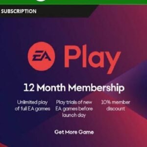 EA PLAY: 12 MONTH SUBSCRIPTION - KEY XBOX (GLOBAL)
