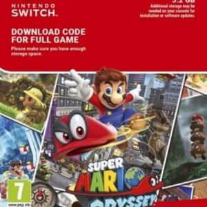 SUPER MARIO ODYSSEY - KEY NINTENDO SWITCH (NS) (US)