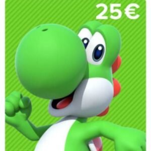 NINTENDO €25 ESHOP CARD EUR - NINTENDO SWITCH/3DS/WIIU - KEY (EUROPE)