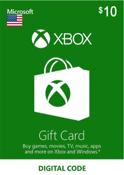  US Microsoft Prepaid Code (XBOX GIFT CARD) - USA